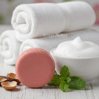 Gentle Nourish Shampoo Bar | Natural Hair Cleanser with Soapnut, French Pink Clay & Castor Oil | Gentle Detox & Deep Nourishment | Plastic-Free | 50g